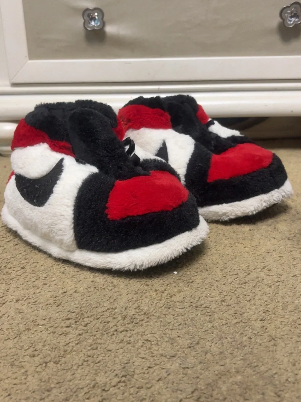 Nike plush slip